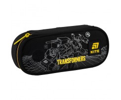 Пенал Kite Transformers Generations 1 отделение 22x8.5x4.5 см черный (TF25-599)
