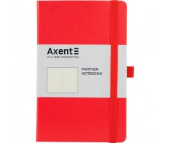 Книга записна Axent Partner A5- 96 аркушiв нелінованa червона (8307-05-A)