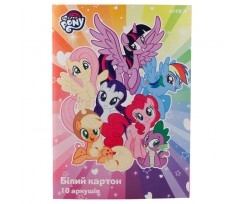 Картон Kite My Little Pony А4 10 аркушів білий (lp19-254)