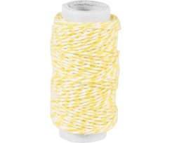 Декоративна нитка Knorr Prandell подвійна Жовта 20м (2162660010)