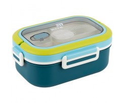 Ланчбокс Kite 1100 мл 21.3х14.8х9.3 см синий (K25-1182-2)