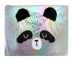 Папка Cool For School Panda В4 на блискавці блакитна (CF32040)
