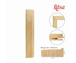 Модуль №1 ROSA Studio 18x40 мм 120 см (GP1423120)