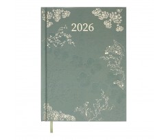 Дневник датированный 2026 Buromax Fantastic A5 336 страниц оливковый (BM.21161-36)