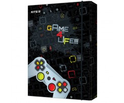 Папка для зошитів Kite Game 4 Life на гумці В5 картон (K22-210-02)