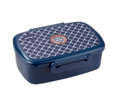 Ланчбокс Kite College Line 4 с наполнением 750 мл 18x13.5x6.5 см синий (K19-163-4)