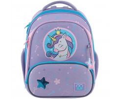 Школьный рюкзак Kite Education Fairytale Unicorn 38x28x15 см 12.5 л фиолетовый (GO25-597M-3)
