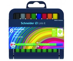 Набір міні фломастерів Schneider LINK-IT, 8 шт. (S192098)