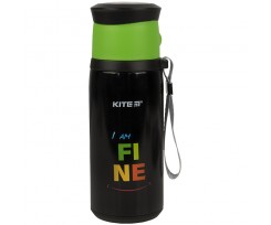 Термос Kite Fine 350 мл черный (K21-305-01)