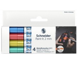 Набір маркерів Schneider Paint 2 мм 4 штуки асорті (ML01111502)