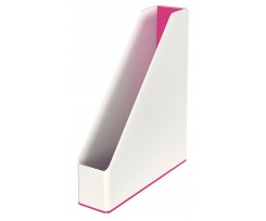 Лоток Leitz Wow Duo Colour 73x318x272 мм рожевий металік (5362-10-23)