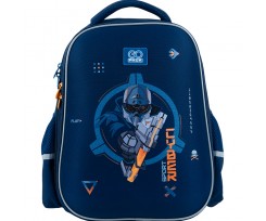 Рюкзак школьный GoPack Education Cyber Game 38x28x13 см 15 л синий (GO24-165M-8)