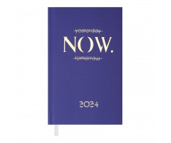 Щотижневик датований Buromax Motivetion 2024 85х153 мм 128 сторінок лавандовий (BM.2885-39)