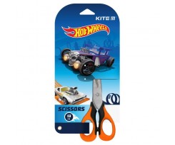 Ножиці дитячі Kite Hot Wheels з гумовими вставками 13 см (HW21-016)