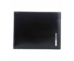 Портмоне Piquadro Blue Square 12.5x9.5x2 см чорний (PU1239B2R_N)