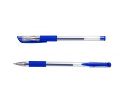 Ручка гелевая Buromax Jobmax 0.7 мм синяя (BM.8349-01)
