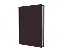 Ежедневник недатированный Economix Cabinet Square А5 320 страниц темно-коричневый (O25438-43)
