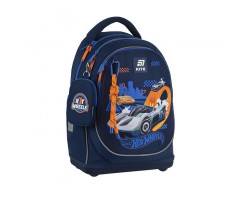 Школьный рюкзак Kite Education Hot Wheels 36x27x16 см 15.5 л темно-синий (HW25-724S)
