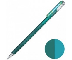 Ручка гелева Pentel 1 мм зелено-синя (К110-DDX)