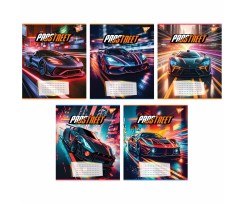 Тетрадь школьная Yes Prostreet А5 24 листов линия (767046)