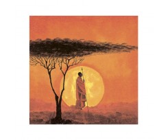 Декупажные салфетки Ti-flair African Sunset 33x33 см 17.5 г / м2 20 шт (346088)