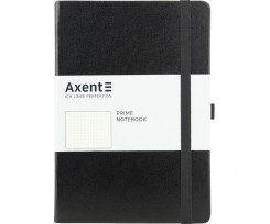 Книга записна Axent Partner Prime A5 96 аркушiв крапка чорна (8304-01-A)