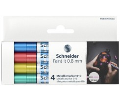 Набір маркерів Schneider Paint 0.8 мм 4 штуки асорті (ML01011502)