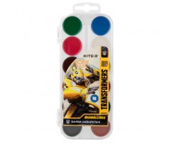Фарби акварельні Kite Transformers, 12 кольорів (TF19-061)