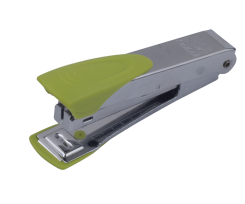 Степлер Buromax скоби №10 до 12 аркушів металевий синій (BM.4153-15)