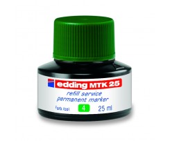 Чорнило для заправки Edding Permanent 25 мл зелене (e-mtk25/04)