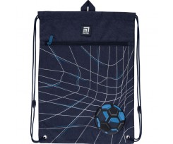 Сумка для обуви Kite Football 46х33 см синяя (K21-601M-14)