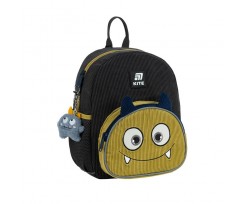 Рюкзак дитячий Kite Kids 30x23x12 см 8.5 л поліестер чорний (K25-2727XS-7)