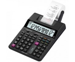 Калькулятор Casio полупрофессиональный с адаптером 165х295х65 мм 12-битный черный (HR-150RCE-WB-EC)