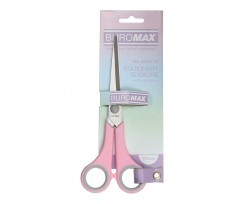 Ножиці Buromax Pastel 170 мм з гумовими вставками (BM.4504-10)
