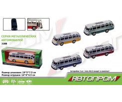 Автобус металлический Автопром 1:32 (3288)