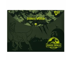 Папка-конверт YES Jurassic World А4 на кнопці (491739)
