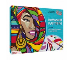 Набір акриловий живопис за номерами ROSA START Ethnic (N0001354)