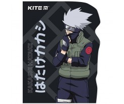 Блокнот Kite Naruto А6 60 аркушів клітинка (NR24-223)