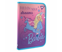 Папка для работы YES Barbie FC с внутренним карманом (491912)