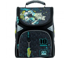 Рюкзак шкільний GoPack Education Goal Time 34x26x13 см чорний (GO22-5001S-5)