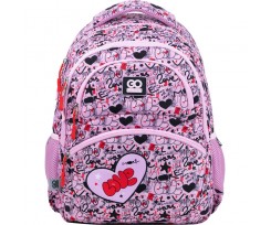 Рюкзак шкільний GoPack Education More love 39x29.5x12 см 17 л (GO22-175M-2)