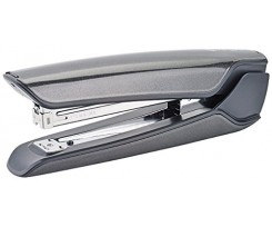 Степлер Kangaro скоби №24/6-26/6 до 30 аркушів пластиковий сірий (Nowa-210S metallic grey)