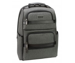 Рюкзак деловой Optima 45x33x15 см 16-25 л серый (851-025318)
