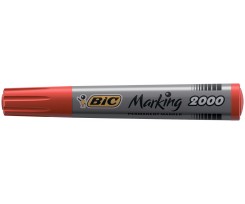 Маркер Bic перманентний 1.7 мм червоний (bc8209133)