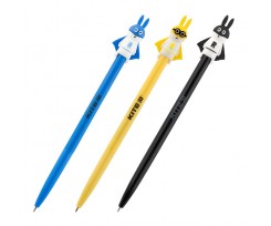 Ручка кулькова Kite Pets Rabbit, автоматична, 1шт, 0.7мм, синя (K19-030-04)