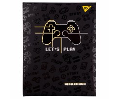 Щоденник шкільний YES Game А5 40 аркушів чорний (911455)