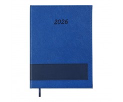 Дневник датированный 2026 Buromax Prestige A5 336 страниц синий (BM.21147-02)