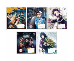 Тетрадь школьная Yes Demon slayer. Power А5 24 листов клетка (767288)