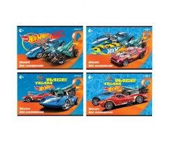 Зошит для малювання Kite Hot Wheels A4 12 аркушів (HW22-241)