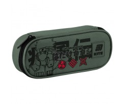 Пенал Kite Naruto Shippuden 1 отделение 22x8.5x4.5 см серый (NR25-599-1)